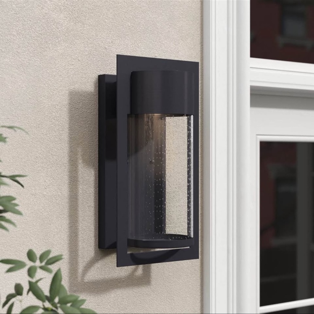 Modern Black Outdoor Wall Light - Many Available!